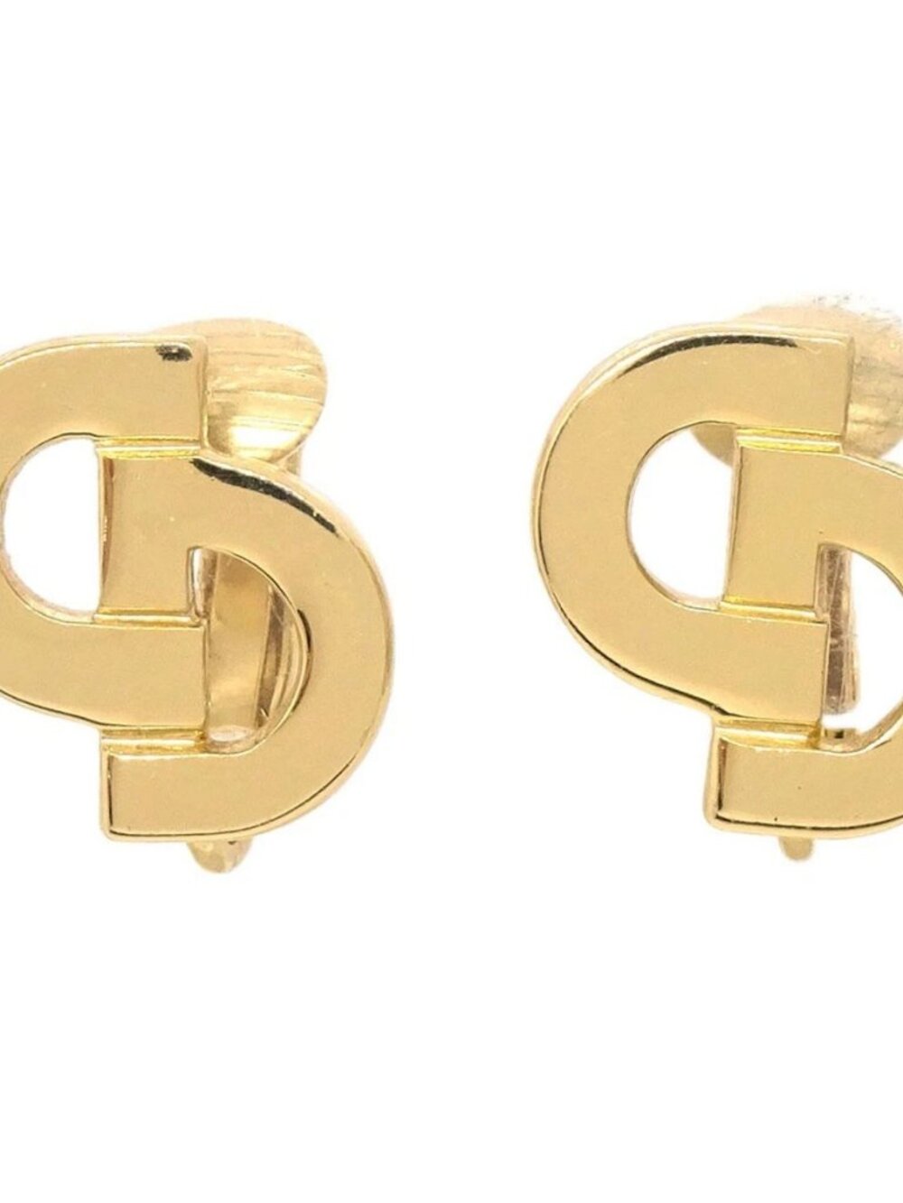 Christian Dior Clip-On Earrings Gold 188406